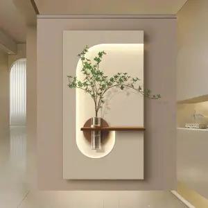 조명액자 인테리어그림 3차원 사암 벽화 led