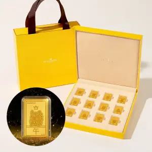 [새해선물] 24k 순금 수호의 십이지신 골드바 선물세트