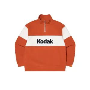 매장정품 코닥 KODAK 빅로고 블록 마이크로플리스 세미오버핏 반집업 맨투맨 ORANGE K4423EFSE1ORG 513586