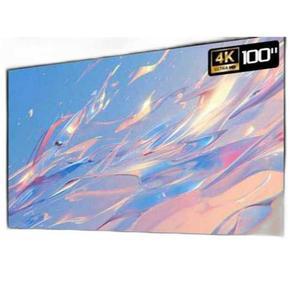 바이디움 100인치 고화질 회의실 교회 TV 음성 스마트 4k 교육장 초대형