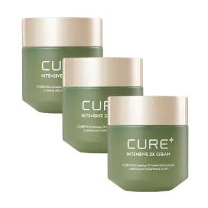 [10%] 김정문알로에 큐어 인텐시브 2x크림 50g 3개