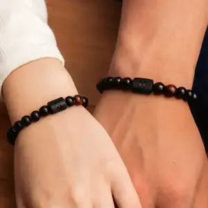 [온루트][주얼리 케이스] 흑요석의 보호, 호안석의 성공 12 별자리 행운 팔찌 염주 천연석 원석 오닉스 타이거아이 수공예 부적 액막이 소원 묵주 재물운 건강 에너지 시험 합격