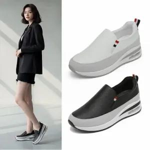 배색 밴딩 쿠션 슬립온(JD5800S)