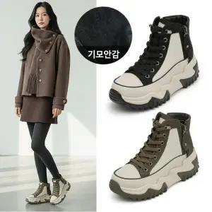 키높이 하이탑 기모 스니커즈(JD5803S)