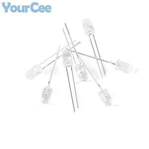 50 피스 led 3mm 940nm ir 적외선 방출 다이오드 둥근 관 빛 램프 워터 명확한 에미 터