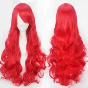 빨간머리 웨이브 가발 포토부스소품 졸업사진소품 분