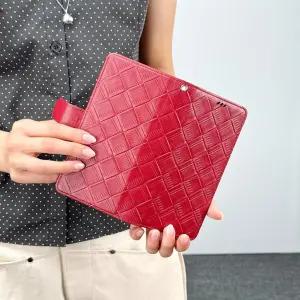 여성 체크무늬 컬러 가죽 스마트폰 케이스 미니 지갑