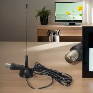 dmb안테나 Freeview HDTV 디지털 실내 안테나 - CMMB TV 신호 수신용 부스터가 포함 5dBi DVB-T 미니 소형