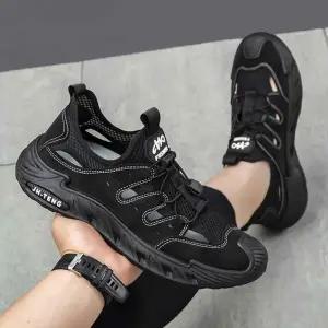 매쉬 아웃도어 샌들 토글클로징 스트링 트레킹 물놀이 여름샌들 (WFJ5OZC)