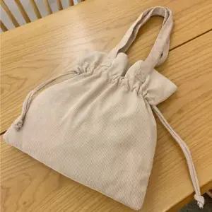 여성 코듀로이 에코백 스트링 토트백 인기 숄더백 (WFJ5C3W)