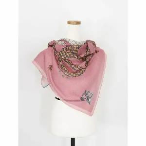 [하프클럽/샵앤]25FW 신상 국산 여성 88장식 미니 사각 스카프 DRN-WSC-0876