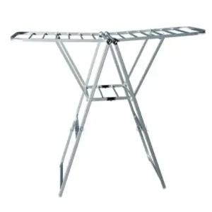 접이식 빨래 건조대 베란다용 1단 빨래행거 공간절약 세탁물 (WFJ5F9L)