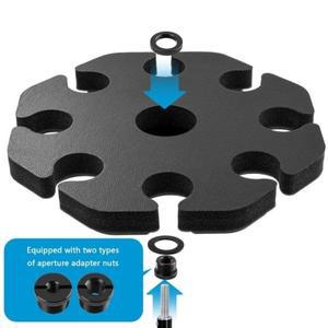 스튜디오 마이크 스탠드 용 다기능 홀더 트레이 부착물 3xue