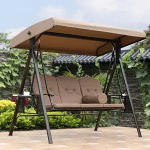 야외 철제 그네 그네의자 의자 파고라 가구 더블 2인