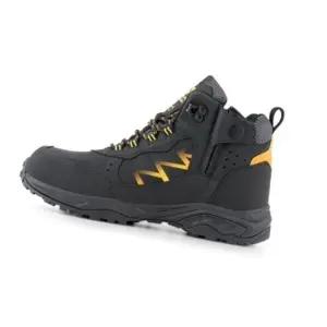 안전 등산화 6인치 블랙 메쉬 미끄럼 방지 작업화 사고 용품 (WFJ5RJH)