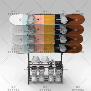보드 거치대 디스플레이랙 스노우 보드랙 스케이트보드