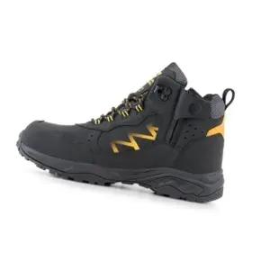 안전 등산화 6인치 블랙 메쉬 미끄럼 방지 작업화 사고 용품 (WFJ5RJH)