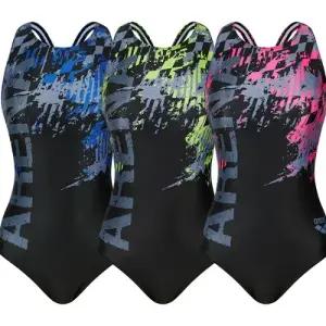 아레나 여성수영복 드리프트 원피스 레이서백 A5BL1LD09