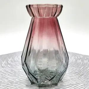 화병 인테리어 거실 화분 유리화병 레드그레이 (WFJPVI0)