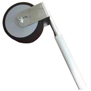 테이프 압착 롤러 접착력 압축휠 롤라 수동 고무 산업용