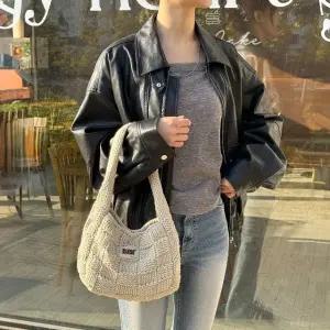 겨울 가을 가벼운 니트 가방 (WFJ65OB)