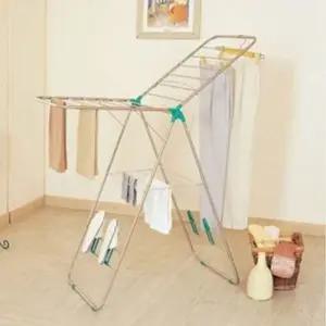 스테인리스 빨래 건조대 Y형 접이식 행거 베란다 정리 스탠드형 (WFJ5F8C)