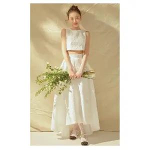 셀프웨딩 투피스 자가드 돌잔치 자카드