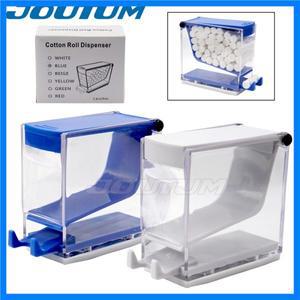 치과 목화 롤 디스펜서 홀더 프레스 유형 상자 면봉 보관 상자 치과 주최자 액세서리