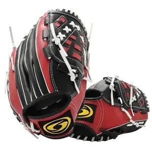 썬버드 야구글러브 11.5인치 레드블랙 1P 야구 장갑 (WFK61BW)