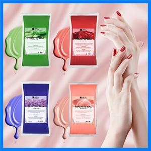 Vliife 4색 파라핀 왁스 손/발 마스크 보습 및 수분 공급을 위한 파라핀 왁스 스파 장갑/양말-전원 또는 배