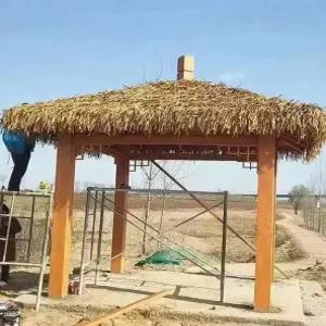 초가지붕 인조 볏짚 지푸라기 볏집 자채 덮개 시골