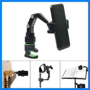 범용 마이크 스탠드 자동차 전화 홀더 전화 자동차 홀더 라이브 방송 브래킷 클립 휴대 전화 스탠드 브래킷