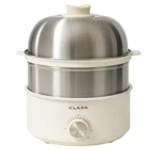 클래파 계란찜기 올스텐 에그쿠커 계란삶는 호빵 기계 CES-232W 아이보리