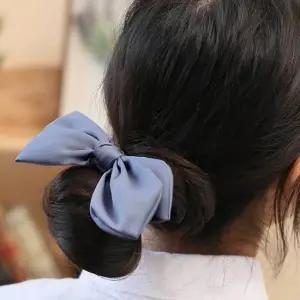 블루 밴드 곱창머리끈 리본곱창밴드 곱창