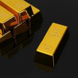 럭키 골드바 500g 모형 인테리어 금괴