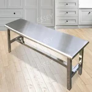 스테인레스 180x35x45 카페 인테리어 공원의자 야외 벤치의자