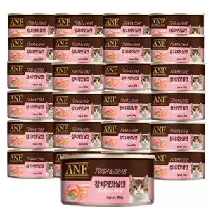 ANF 고양이 캔 참치게맛살 1박스 24개입