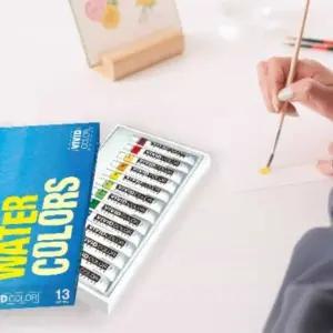 수채화 물감 아트 재료 수채화화를 위한 워터칼라 캠버스 색상팔레트 (WFJ6WWE)