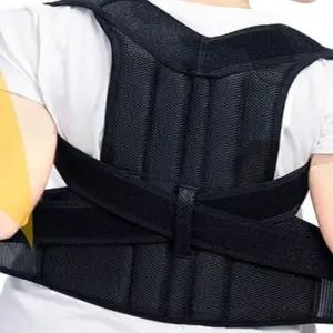 어깨 조절 보정 밴드 검정 색상 허리 지원 (WFJ51SM)