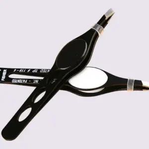 미세모족집게 제모 새치 스테인리스 넓은집게끝 왁싱핀셋 쏙쏙뽑는 (WFJ73TU)