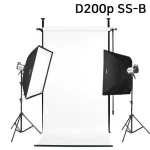 촬영 고정형 사진조명 D200p SS B 세트 스튜디오 2 (WFJR4DM)