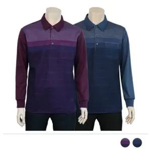 고품질 PK티 긴팔 티셔츠 아버지 남성의류 신상 면티셔츠 봄 (WFJREWF)