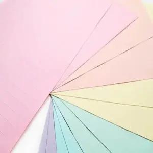 사랑스러운 팬시 디자인 대형 파스텔 편지지 커플 소통용 문구류 (WFK70PU)