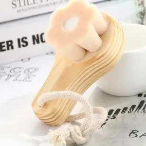 미용세면솔 화장품 피부 미세모 휴대용고리 페이스모공솔 저자극 (WFJ6YRD)