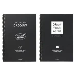 A4 랜덤 좌철 크로키북 (WFJR5W2)