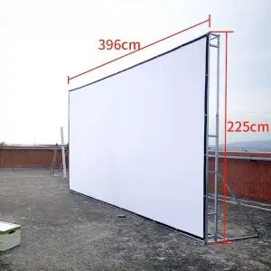 대형 스크린 야외 프레임 캠핑 조립식 빔프로젝터 고정 접이식 행사 펜션