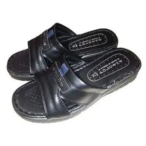 고품질 슬리퍼 택1 남성 통가죽 A1 블랙 (WFJRNRB)