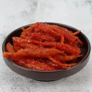 [소소락] 맛있는 밥반찬 밥도둑 더덕무침 1kg
