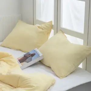 1+1 리빙홈 폭신폭신 피치가공 소프트 마이크로 베개커버 50x70