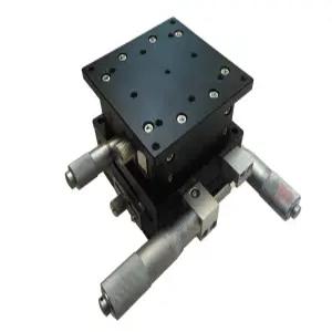 정밀 XYZ 스테이지 MP 포지셔닝 T80XYZ-25R10B 3축 XY 25mm 이동 및 Z 10mm